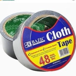 

Lakban cloth tape bazic silver merh hijau kining merah