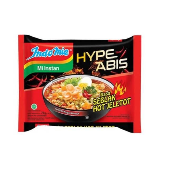 

Indomie Hype Abis Seblak Hot Jeletot