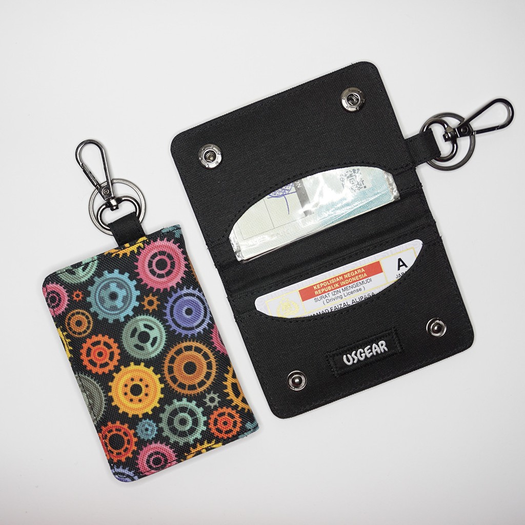 Dompet Lipat STNK  Mobil  Motor Kartu E-Money Gantungan Kunci - UGDS0005