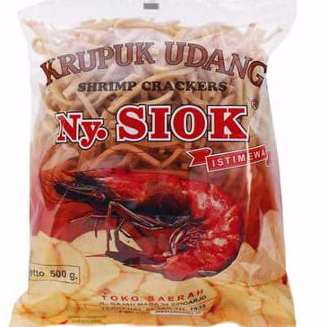 

krupuk udang ny siok / kerupuk stick shrimp crackers