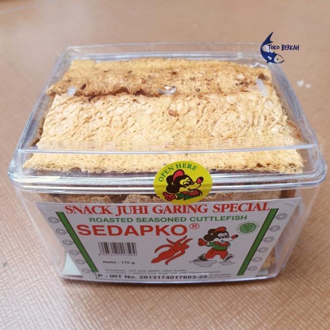 

Promo Awal tahun Abon Juhi Garing 175 gram / Snack Cumi Garing SEDAPKO Promo Awal tahun