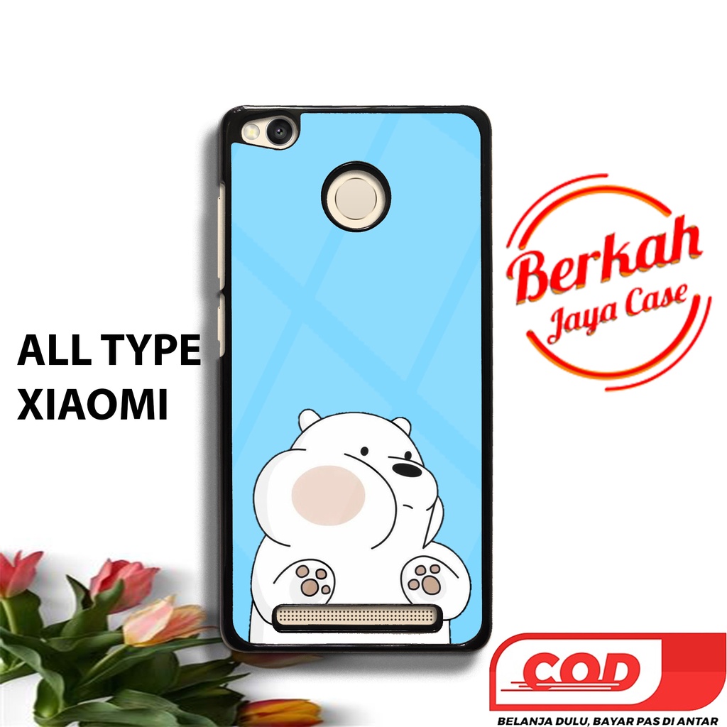 Case XIAOMI REDMI 2 2S 2 PRO REDMI 3S REDMI 4 REDMI 4A REDMI 4X  Motif BERUANG Berkah jaya case Berk