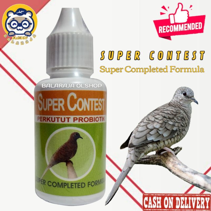 SUPER CONTEST PERKUTUT PROBIOTIK VITAMIN BURUNG PERKUTUT