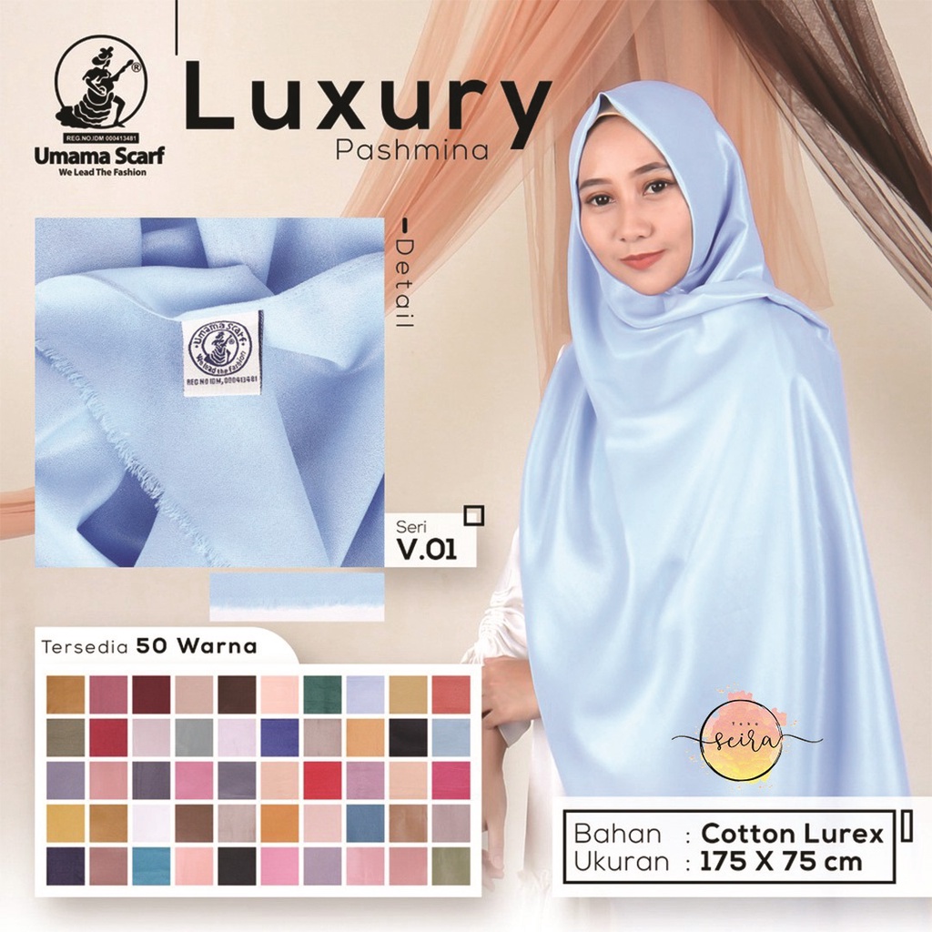 [BISA COD] Umama Kerudung / Hijab Luxury Pashmina Part 2