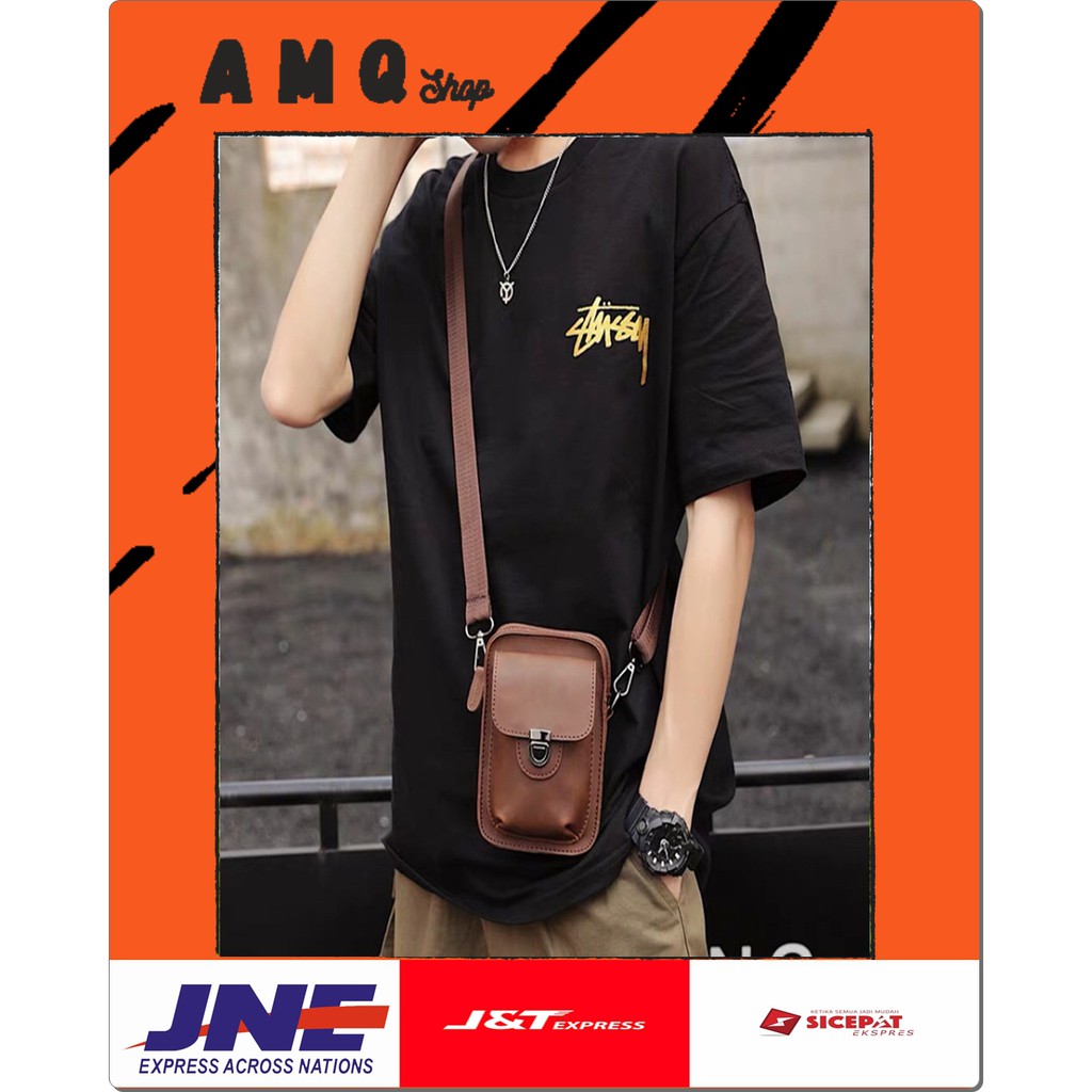 Tas Pinggang / Tas Pinggang Pria / Tas Pinggang Kulit / Tas Pinggang Kulit Pria / Tas Selempang