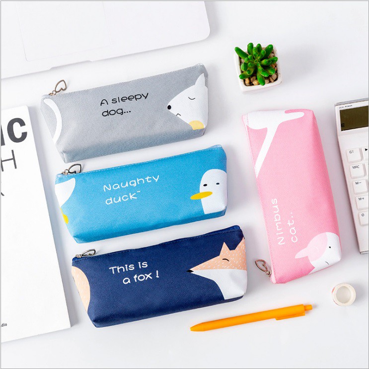 

Masterbag - Tempat Pensil Cute Animals / Pensil Case / Tempat Kosmetik