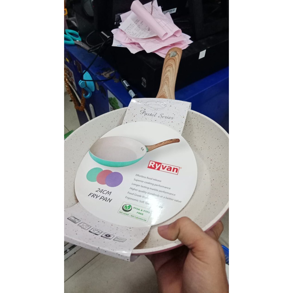 VIERA RYVAN TMS99-006-R MARBLE FRYPAN 24CM