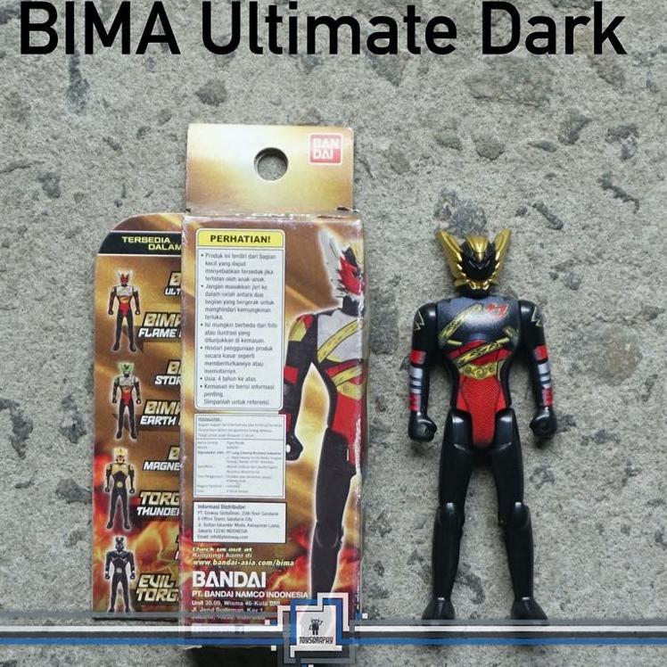 Super Promo✿ BANDAI BIMA X Action Pose Figure Evil Torga, Flame, Earth SALE RUGI Q66