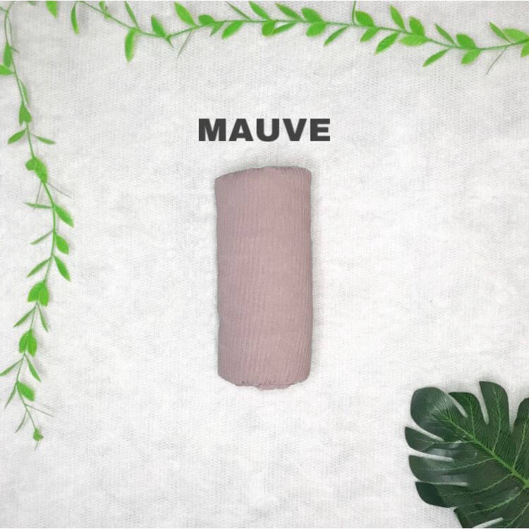 PHASMINA PLISKET LIDI DUYUNG  {90 X 180} AZARA-MAUVE