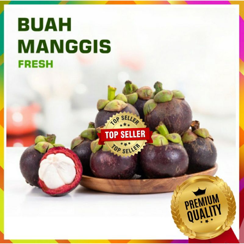 

BUAH MANGGIS FRESH 1000 GRAM (PREMIUM QUALITY)