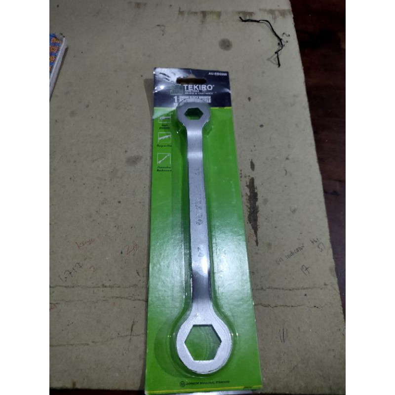 Kunci Blok Bengkok Mesin Motor 10&quot; 17x24 Tekiro Engine Block Wrench FOR MOTORCYCLE 10 in AU-EB0960