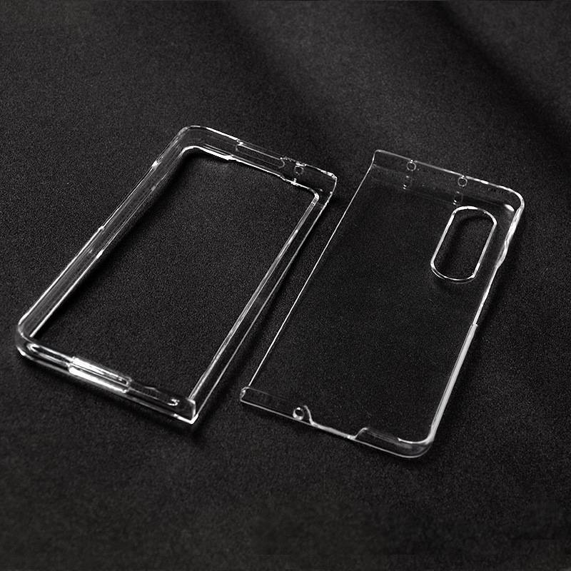 Transparent Phone Protective Case for Samsung Galaxy Z Fold3 Anti-Scratch Cover