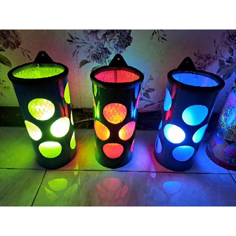 Lampu tidur paralon /Lampu hias /Kerajinan lampu paralon