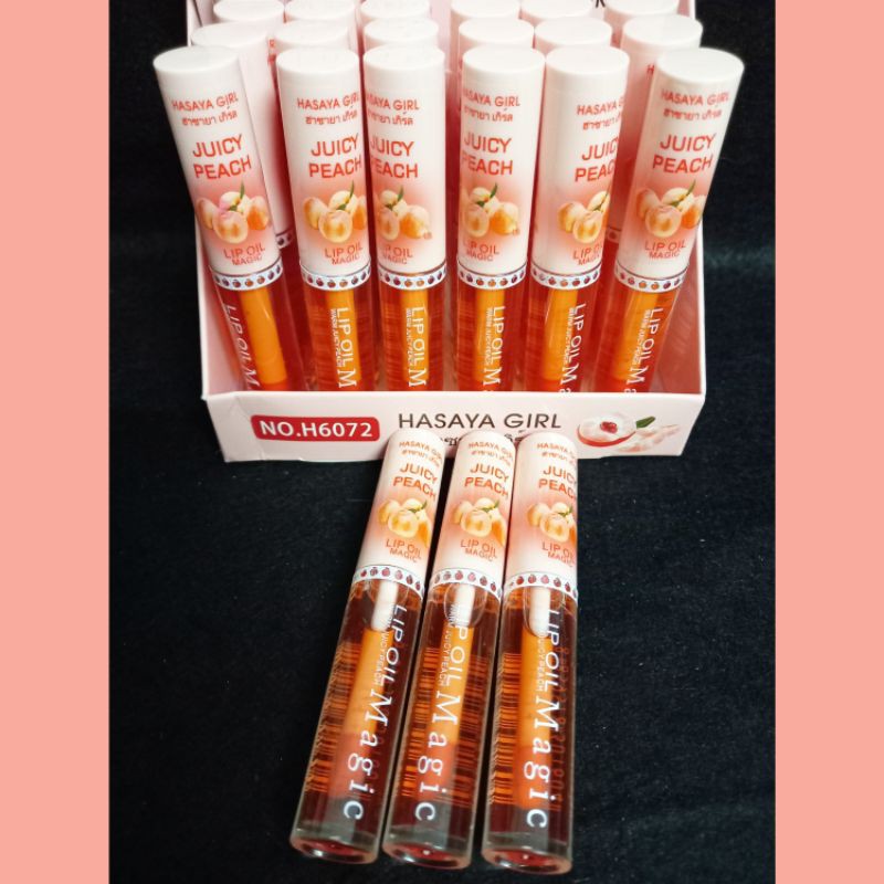 LIP OIL HASAYA GIRL JUICY PEACH H6072