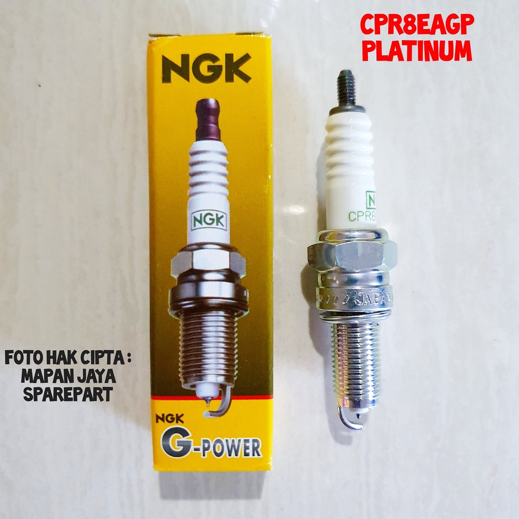 BUSI RACING PLATINUM NGK SATRIA / GSX R150 / GSX S150 / VIXION - CPR8EAGP