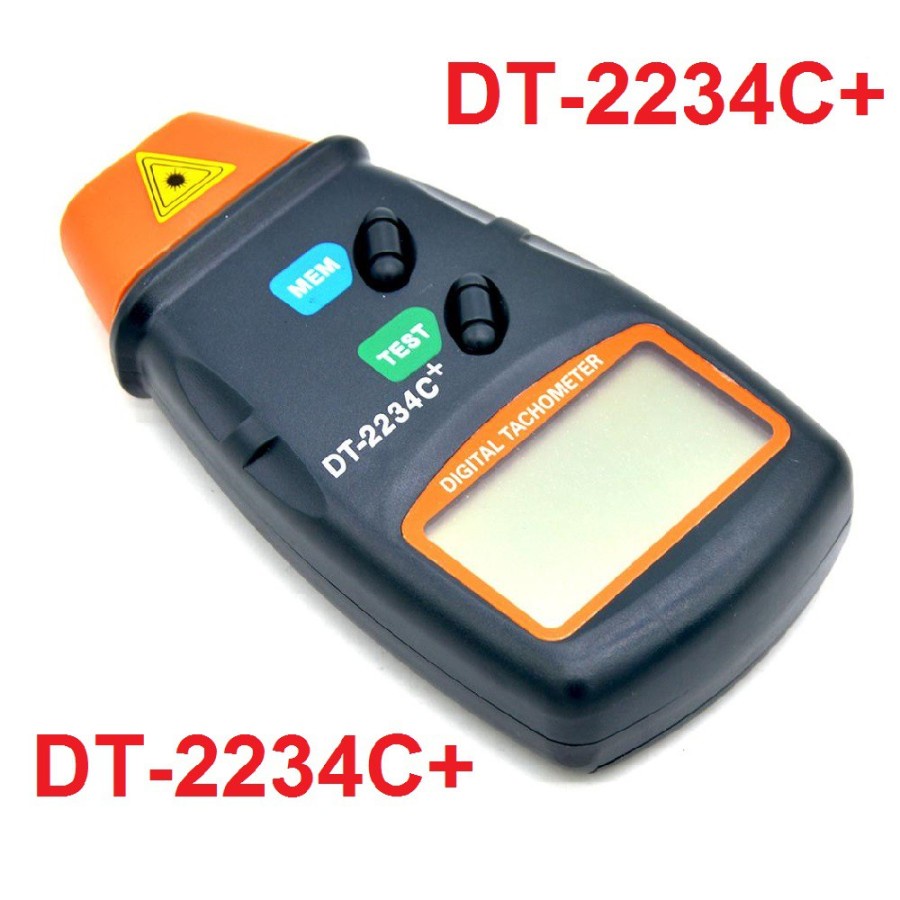 Tachometer LCD Digital Laser Photo RPM Meter Alat Pengukur Kecepatan