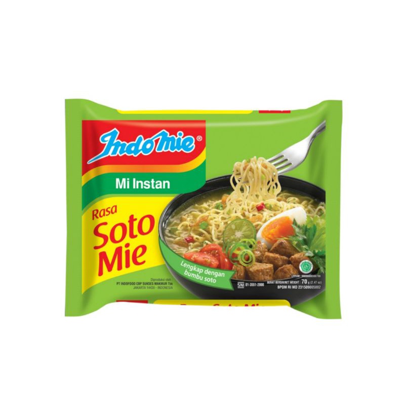 

Indomie Soto 70 gr