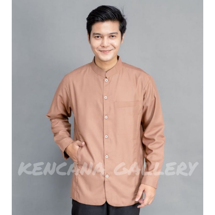 Koko Ammu. Baju Koko Semi Jas. Koko Pria Dewasa