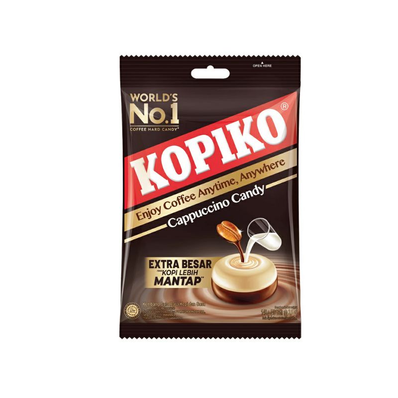 

Permen Kopiko Cappuccino candy extra besar 175g