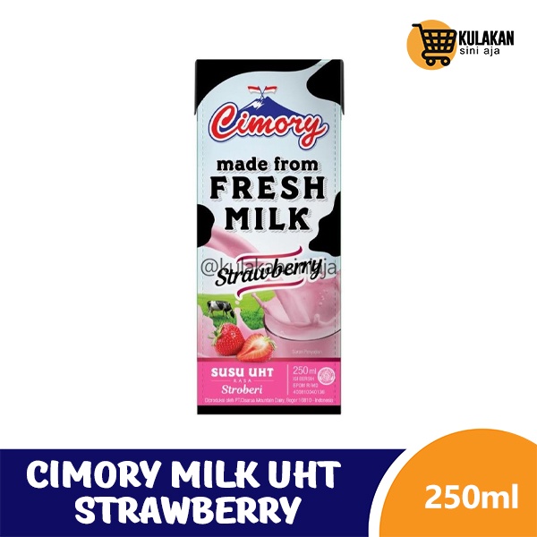 

Cimory MILK UHT 250 Ml Strawberry