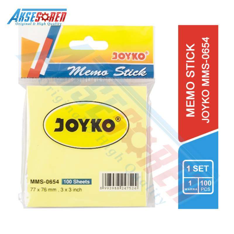 

Memo Stick Joyko [MMS-0654] / Sticky Notes / Marks / Buku Memo / Stick Note / Memo Pad