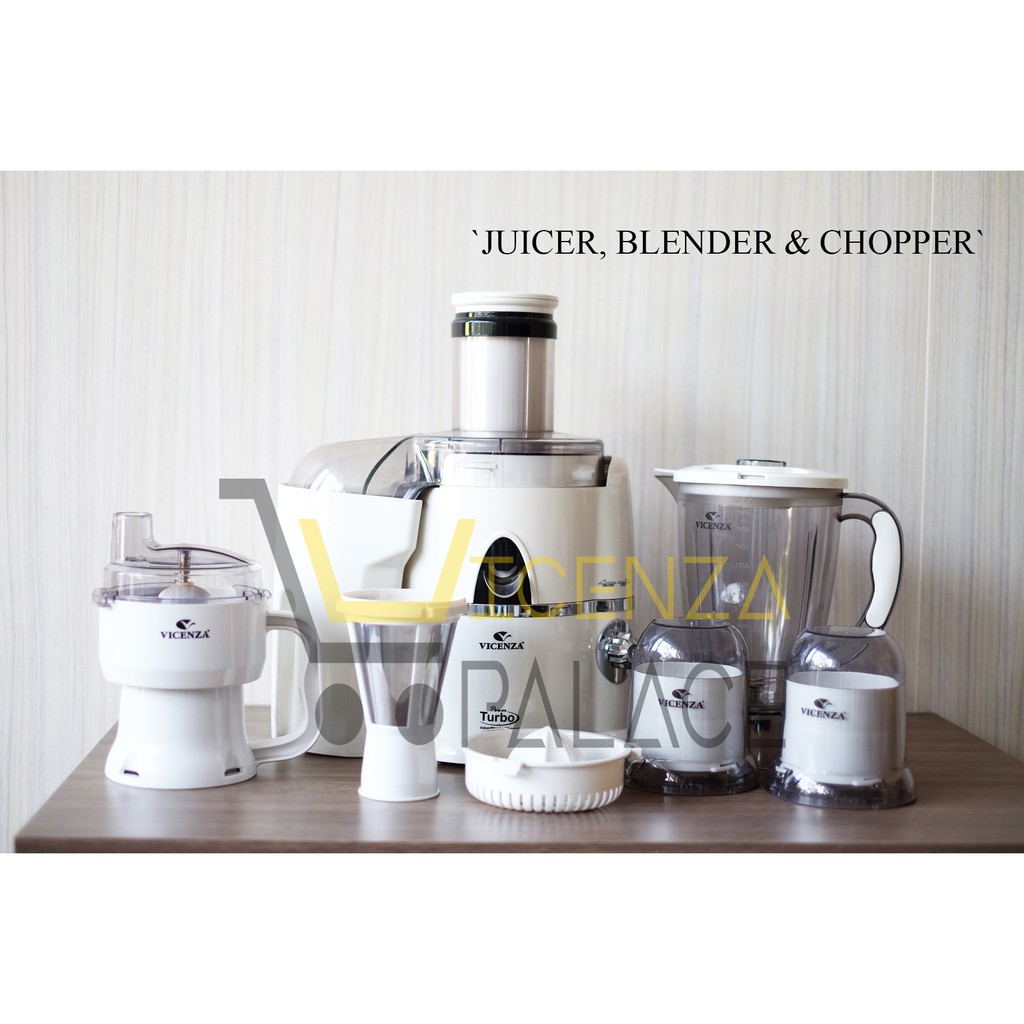 JUICER, BLENDER & CHOPPER VICENZA