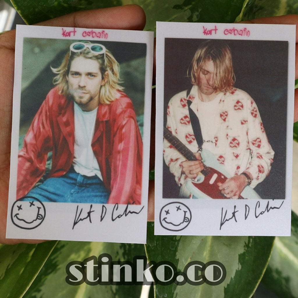 

[POLAROID KURT COBAIN] NIRVANA/KURT VINTAGE ISI 10PCS