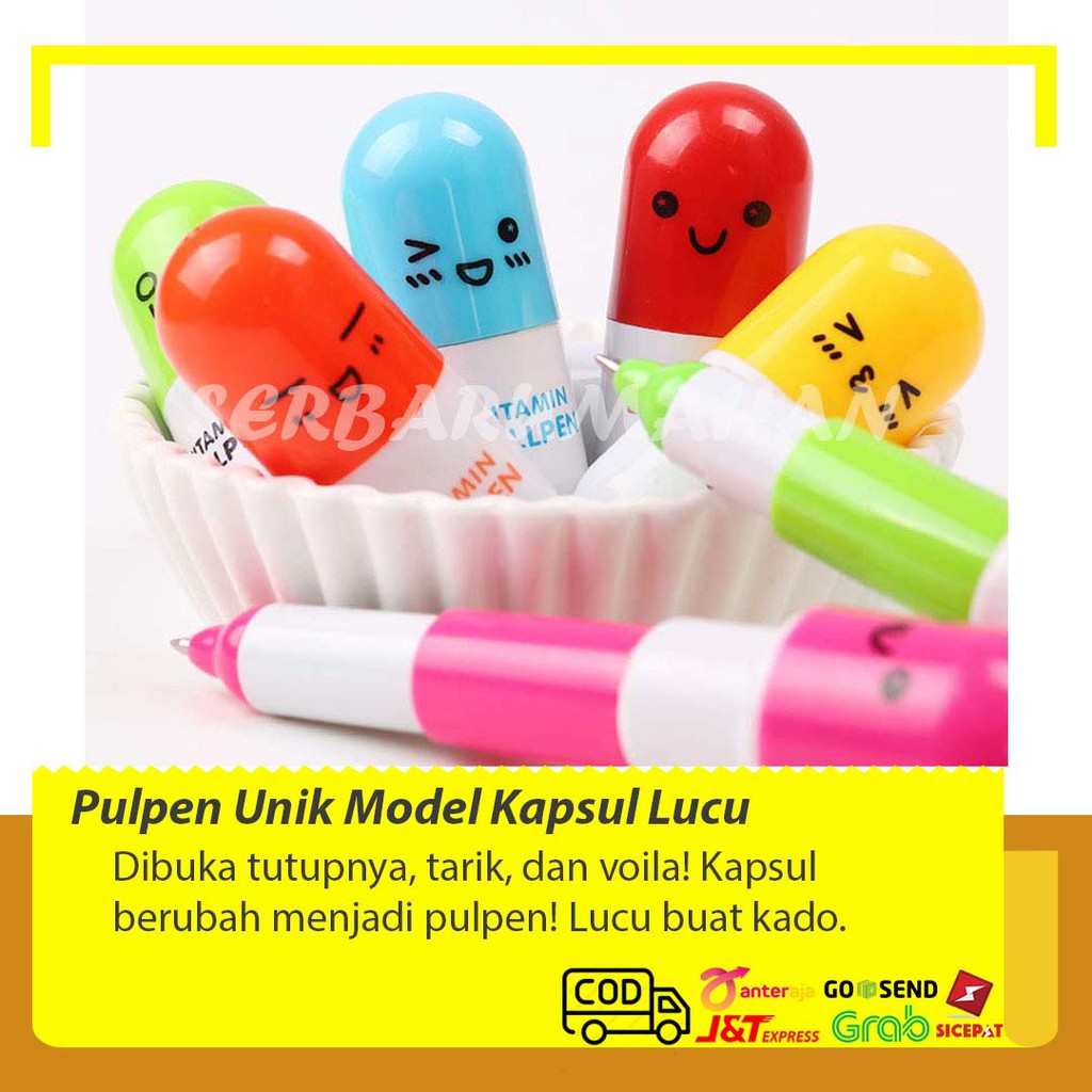 

SR202 Pulpen Unik Pulpen Lucu Bolpoin Unik Alat Tulis Murah Alat Tulis Sekolah Alat Tulis Kantor