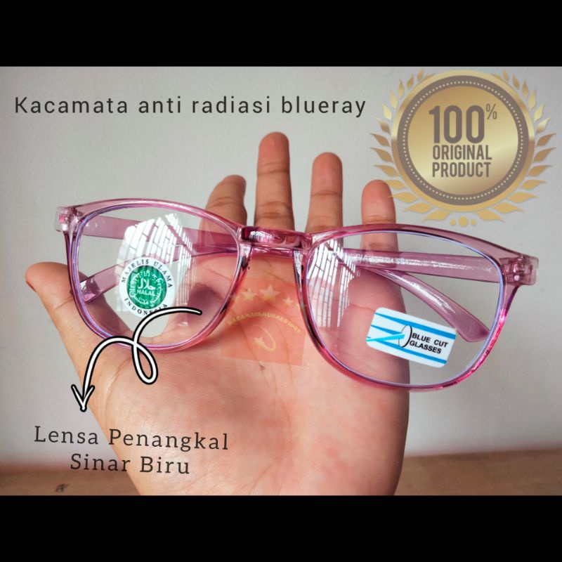 BC024- Kacamata anti radiasi blueray Kacamata anti radiasi blueray pria Kacamata anti radiasi bluera