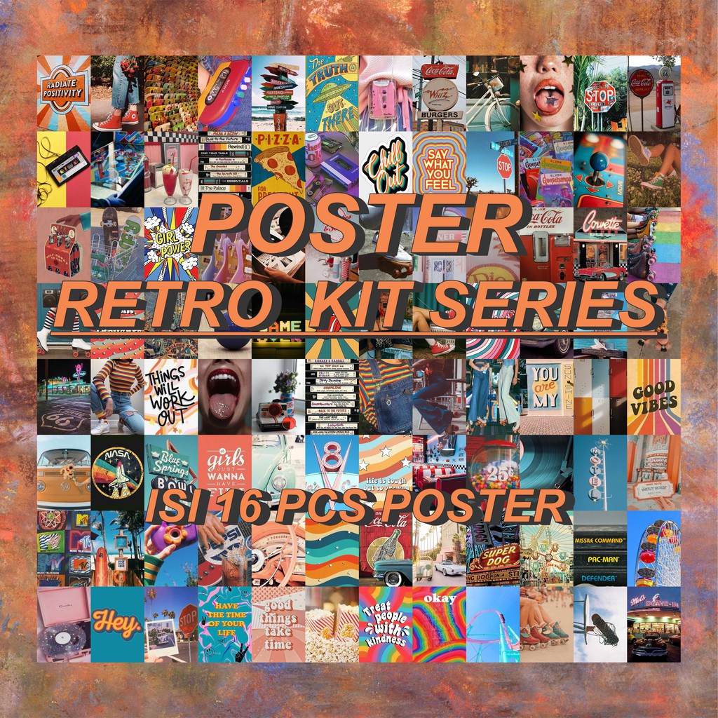 CETAK POSTER DINDING AESTHETIC SERIES / POSTER AESTHETIC