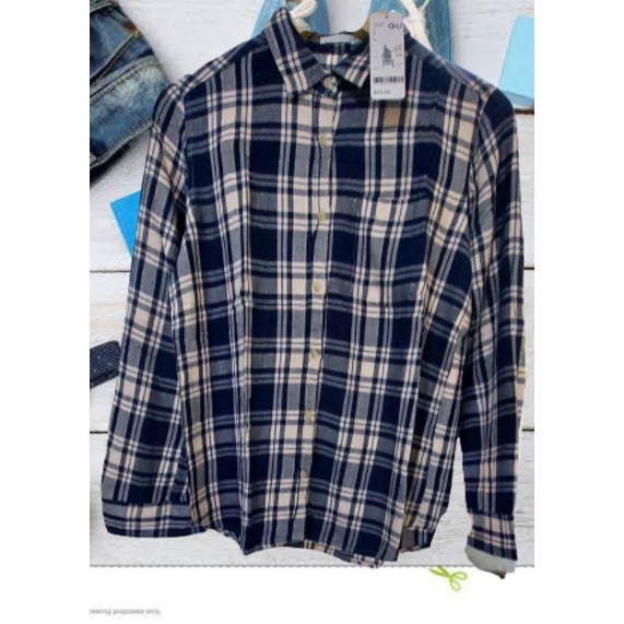 Kemeja Flanel Wanita "GU"