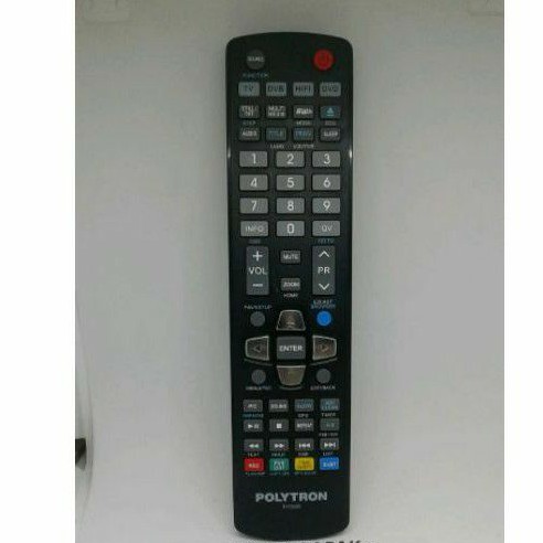 REMOTE REMOT POLYTRON TV DVB HIFI DVD POLYTRON 81G862 ORIGINAL ASLI