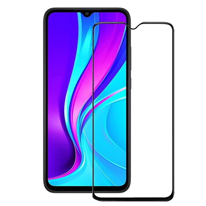 TEMPERED GLASS FULL HD REDMI 9T / POCO M3 - NOTE 9T FULL LEM COVER SCREEN GUARD