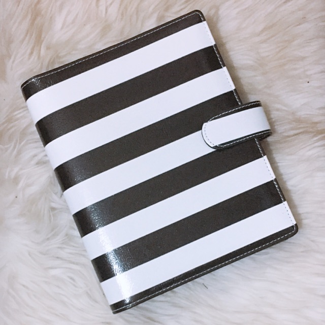 

Binder Printing Strip Hitam Putih READY