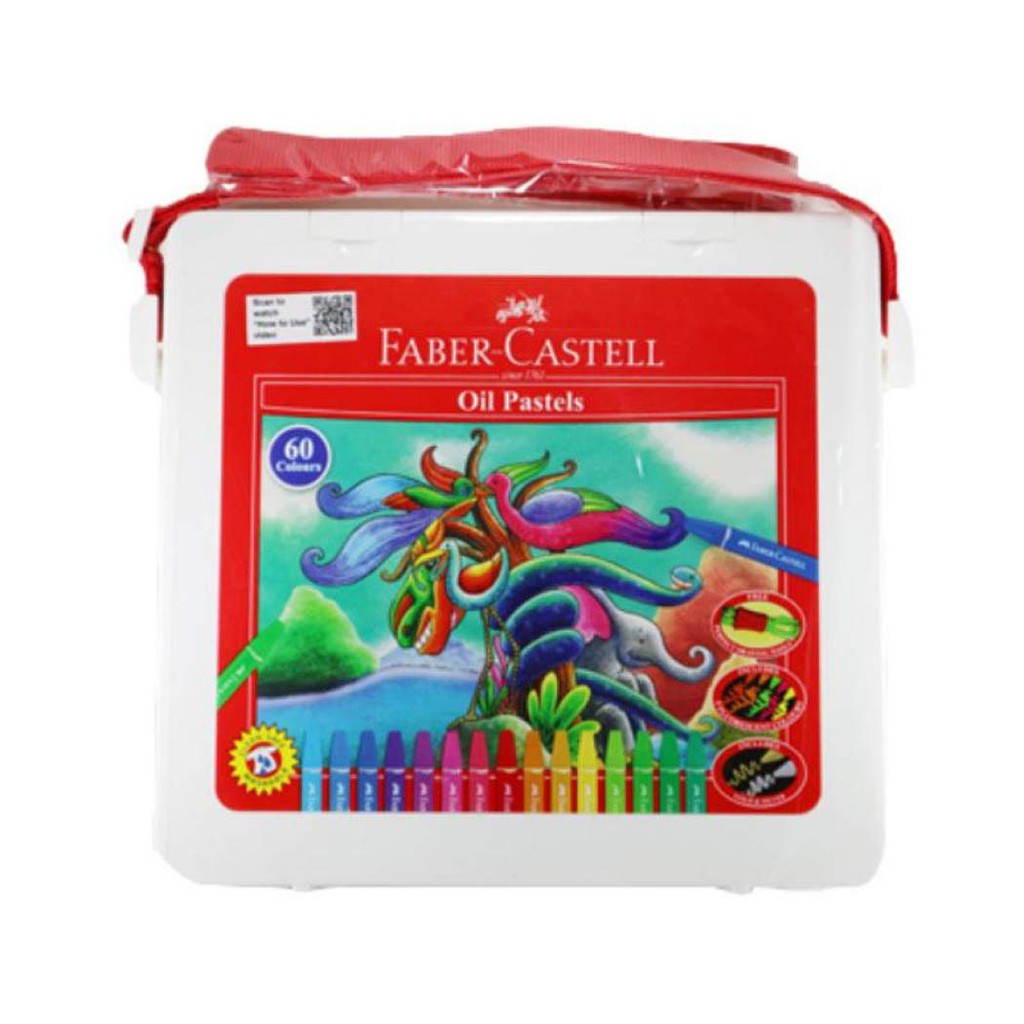 

Crayon Faber Castell Hexagonal Oil Pastel 60 Warna #120100 Krayon Hexagonal Kemasan Tas Faber