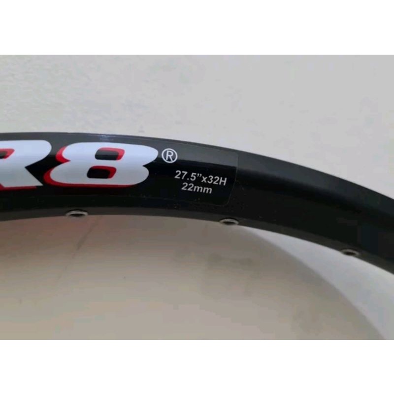 Rims velg xlr8 size 27.5 inch 650b lubang 32h alloy double wall rim sepeda alumunium MTB