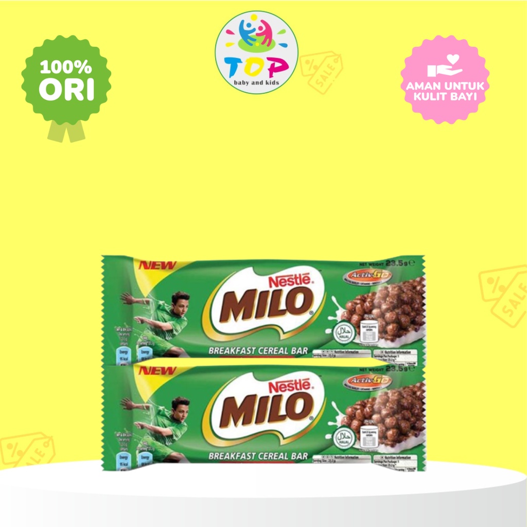 

~TOP~ NESTLE MILO SEREAL BAR COKLAT 23,5GR