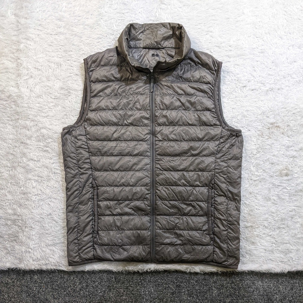 260 - Rompi Vest Uniqlo UL Ultralight Bulu Angsa Bulang Outdoor Down Second Murah Bekas Original