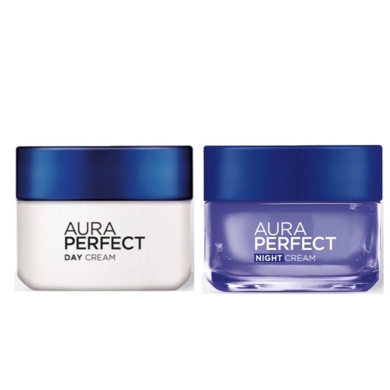 Loreal Paris white Aura Perfect Night Cream Day Cream 50 ml Cream Siang Malam