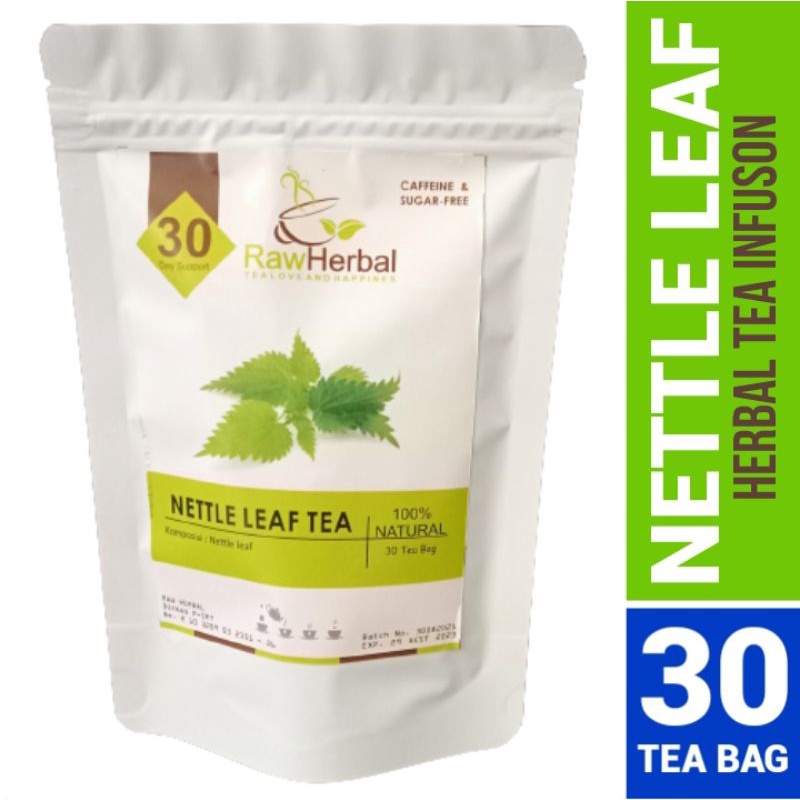 NETTLE TEA : NETTLE LEAF TEA / ORGANIC NETTLE LEAF TEA (30 TEA BAG)