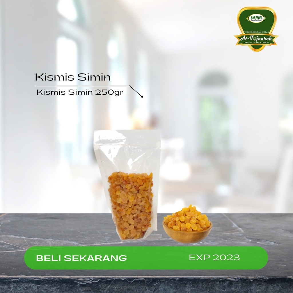 

KISMIS SIMIN 250GRAM || KISMIS MANIS