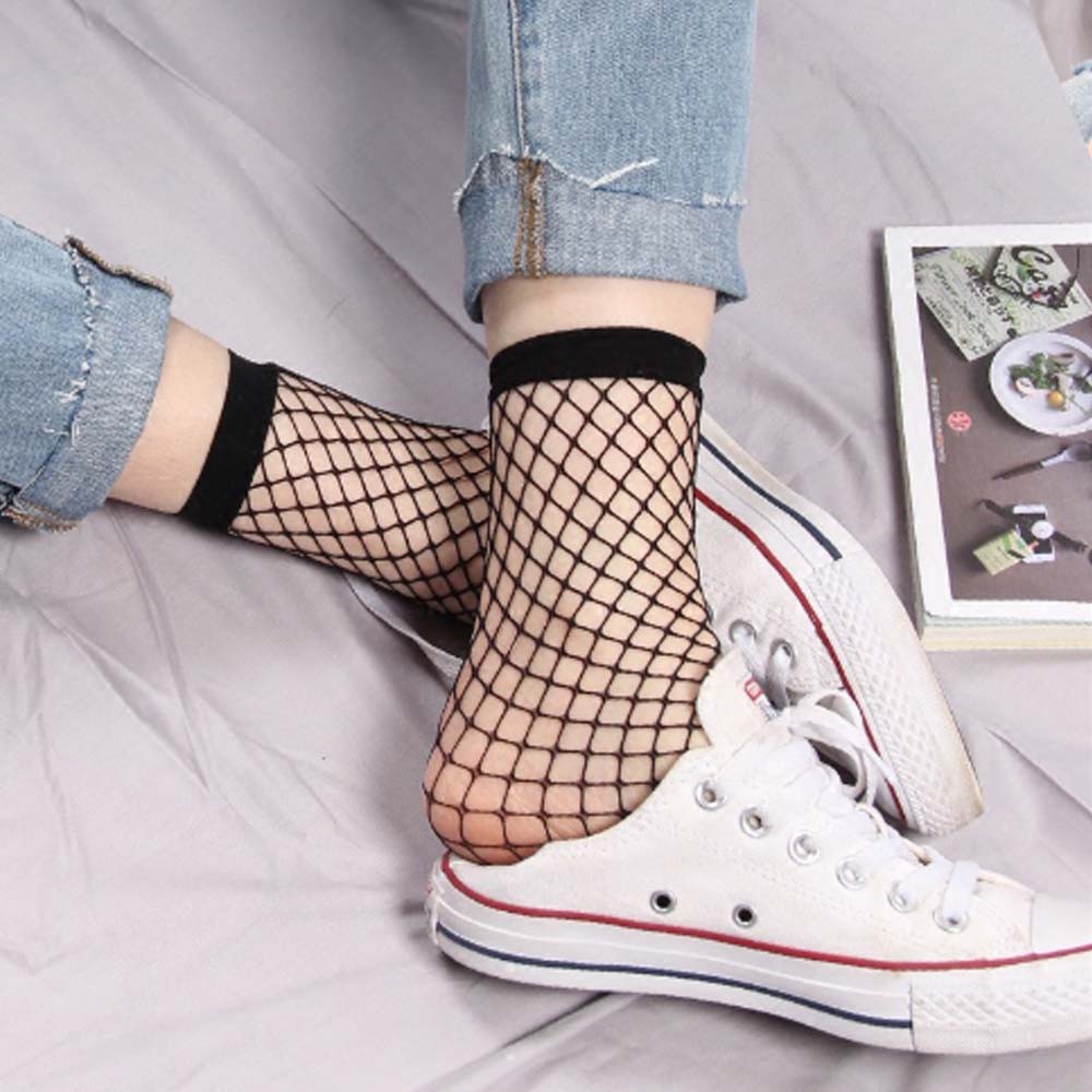 Kaos Kaki Jala Jaring Semata Kaki Ankle Net Socks