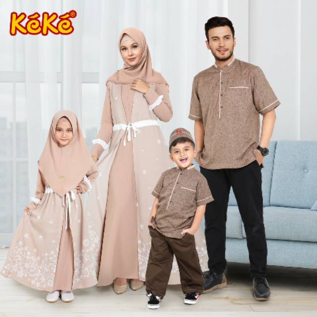SARIMBIT KELUARGA BY KEKE SR 20 02 BROWN /COKLAT SUSU