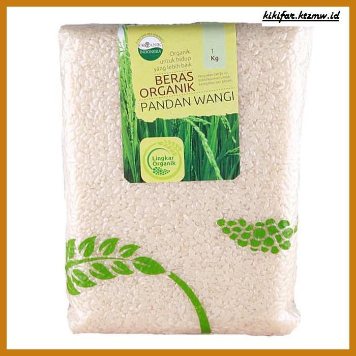 

ANEKA-BERAS- LINGKAR ORGANIK BERAS PANDAN WANGI 1 KG | ORGANIC RICE 1KG -BERAS-SEHAT.