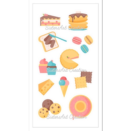 

Cutting Sticker Food 02