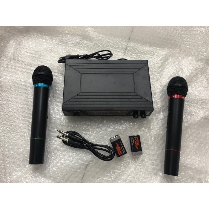 MIC WIRELESS DOUBLE SONY SN-688 MICROPHONE WIRELESS SONY MIC DOUBLE