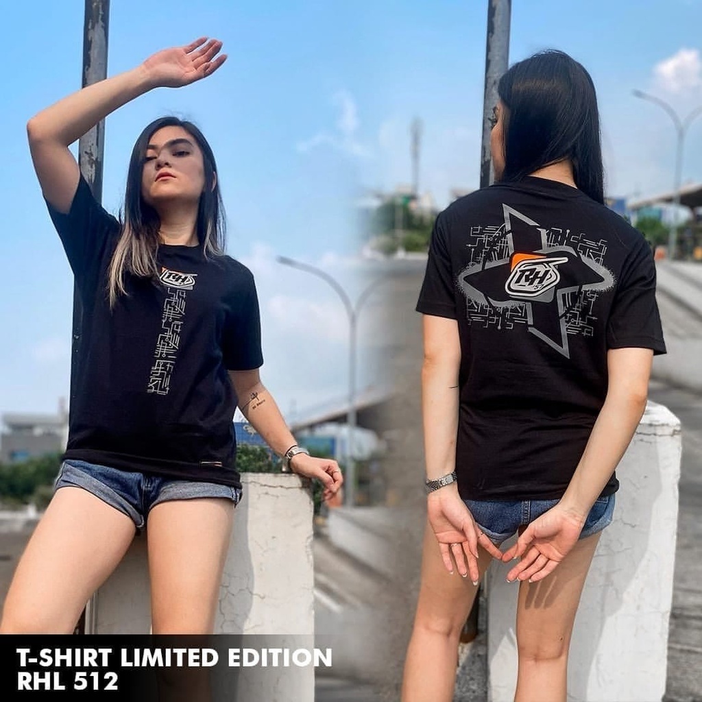 BAJU KAOS RACING HELL SIMPLE BLACK / BAJU DISTRO PRIA WANITA