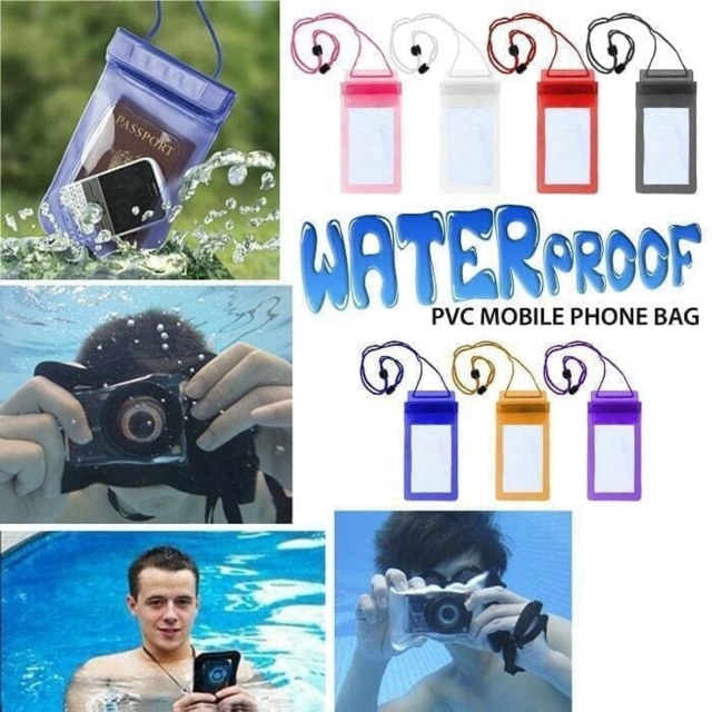 Universal Waterproof Case HP XL Ukuran 5.5 Inch Warna Random