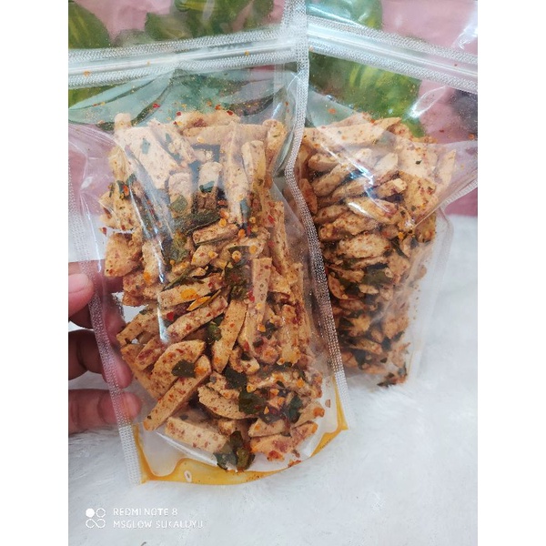 

Stik basreng pedas daun jeruk/basreng viral isi 100gr