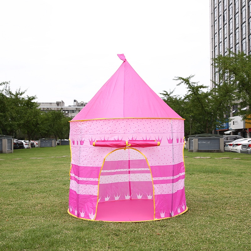 (2KG) SHENAR TENDA CASTLE ANAK/TENDA BERMAIN ANAK/TENDA CAMPING ANAK/TENDA PINK/TENDA BIRU/TENDA ANAK